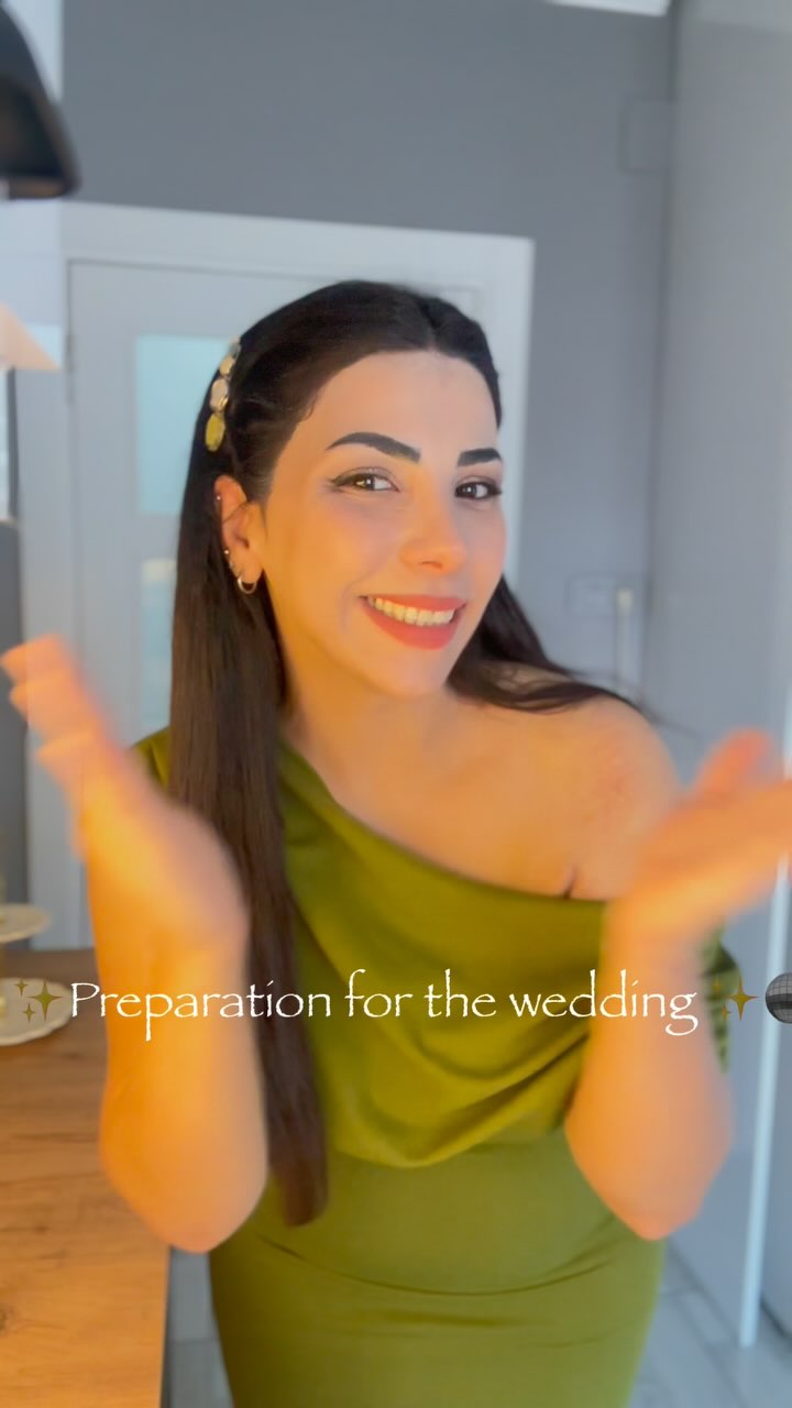 Instagram post by @elifbulutla for Astra Make-Up. Caption reads: preparation for the wedding 🌟🪐
#reklam.