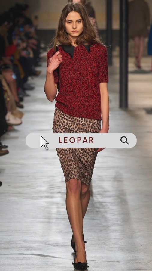 Instagram post by @sezinsevmetozer for Twist. Caption reads: [...] #leopardoutfit 

Pantolon ve kazak....