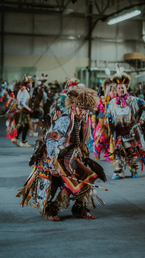 Instagram post by @itzeaglee for Travel Alberta. Caption reads: Have you ever felt curious about attending a....
