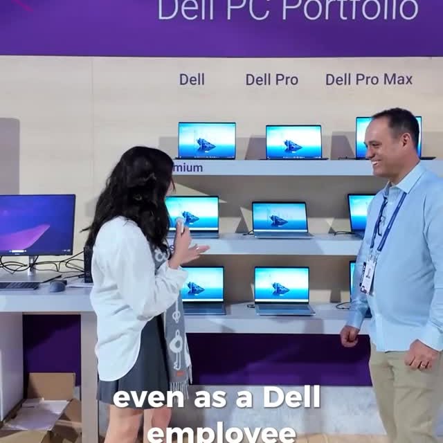 Instagram post by @jesstechspice for Dell Technologies. Caption reads: @deltaecholimalima walks us through the new Dell....