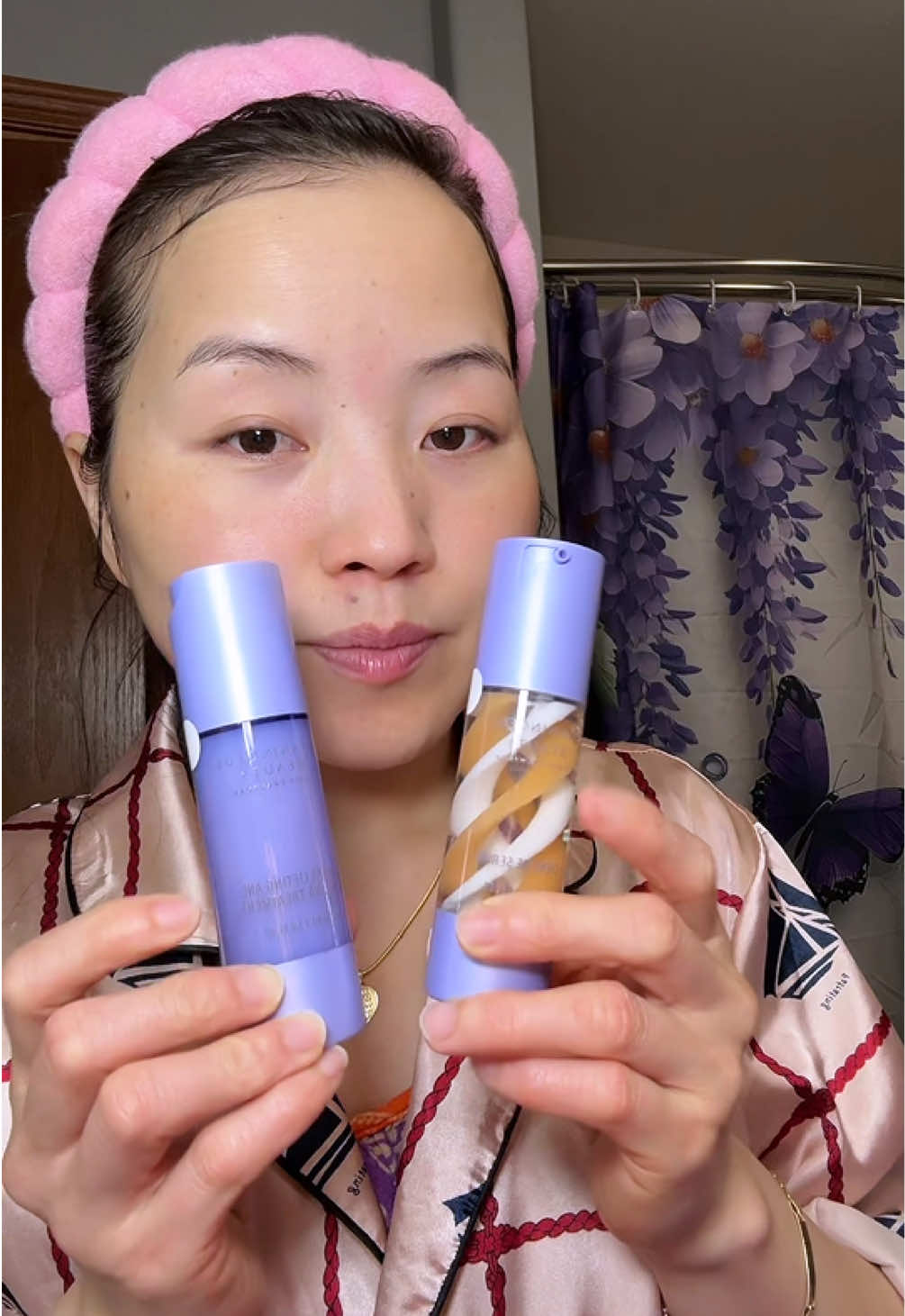 TikTok post by @pzlifestyle1 for Meaningful Beauty. Caption reads: TikTok Shop Exclusive: Meaningful Beauty Filling &....