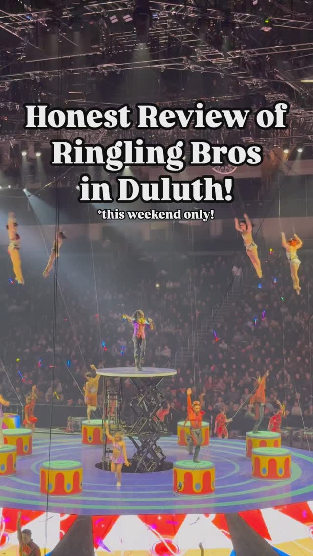 Instagram post by @otpmama for Ringling. Caption reads: ✨ Honest Review of @ringling in Duluth! This....