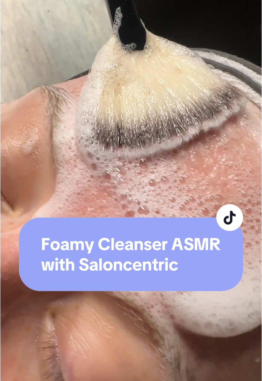 TikTok post by @skincarewithmorgan for Saloncentric. Caption reads: Dermalogica special cleansing gel has the PERFECT....
