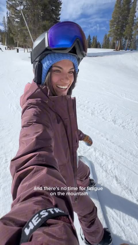 Instagram post by @capri__and_me for Epic Pass. Caption reads: [...] are available at Breckenridge and @epicpass....