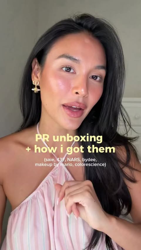 Instagram post by @adisalice for Colorescience. Caption reads: [...] @narsissist @makeupbymario @bydee....