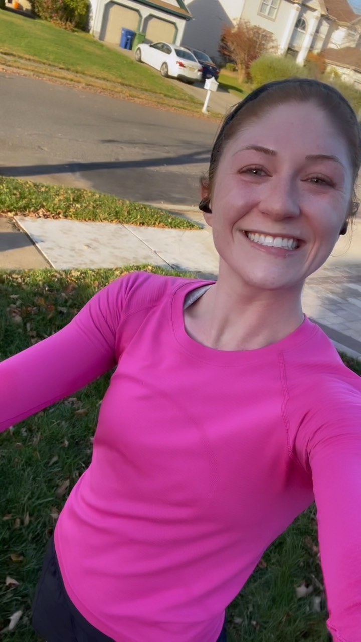 Instagram post by @runnergirl_dani for InsideTracker. Caption reads: Philly marathon @philly_marathon is right around....