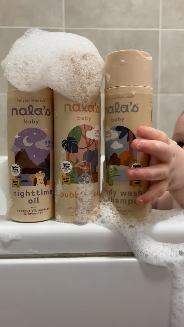 Instagram post by @mum2louis01 for Nala’s Baby. Caption reads: AD | Sharing our journey with @nalasbabyuk....