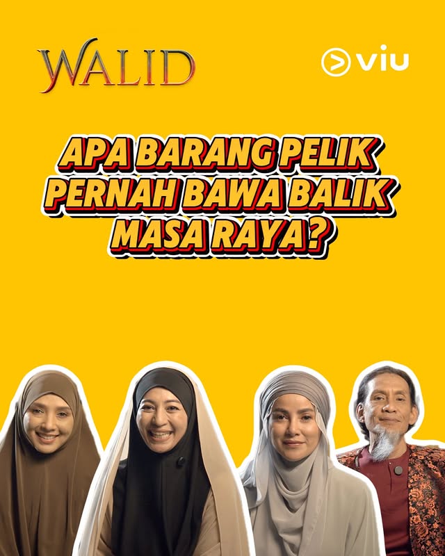 Instagram post by @faizalhusseinofficial for Viu Indonesia. Caption reads: #minViutanyajer >> balik kampung dah settle ! tapi....