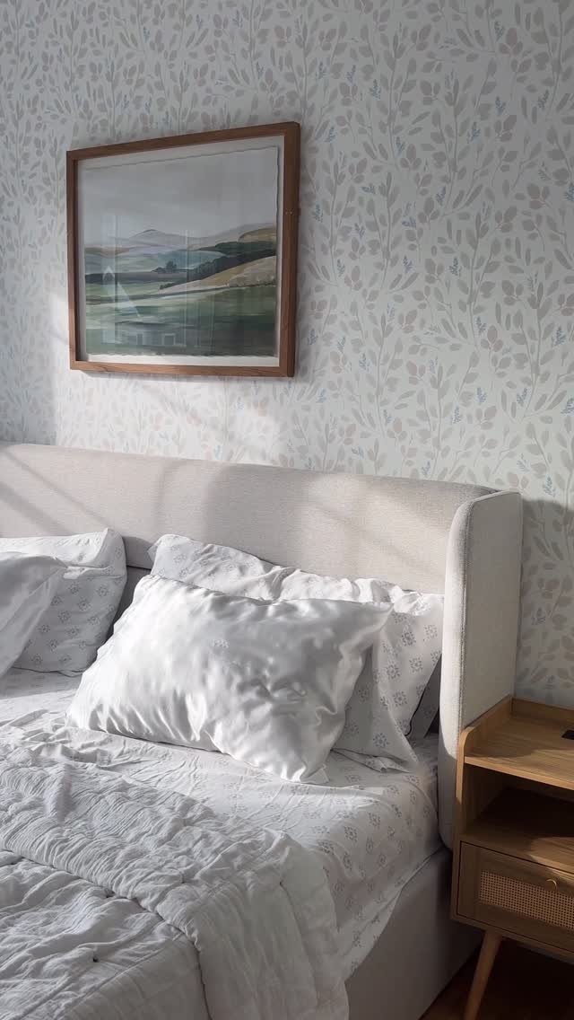 Instagram post by @madras2manhattan for lovevsdesign. Caption reads: Guest room makeover!!! #lovevsdesign #gifted....