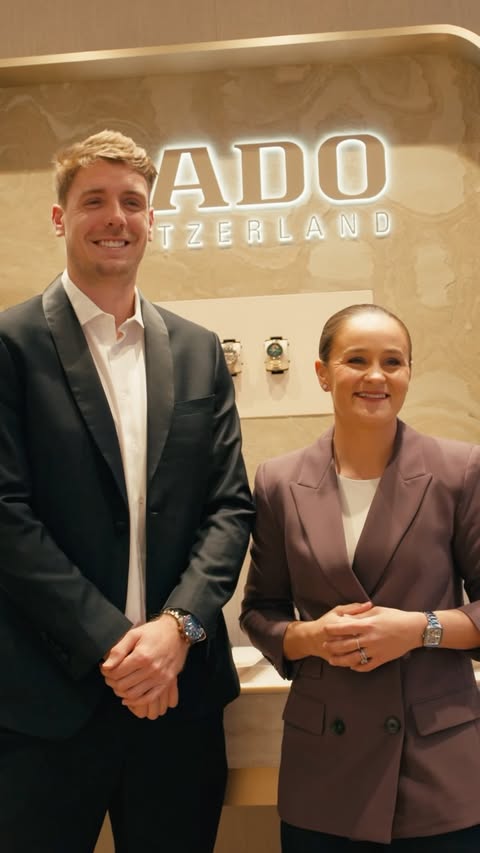 Instagram post by @__camgreen__ for Rado. Caption reads: Proud to open the doors of the new @rado boutique....