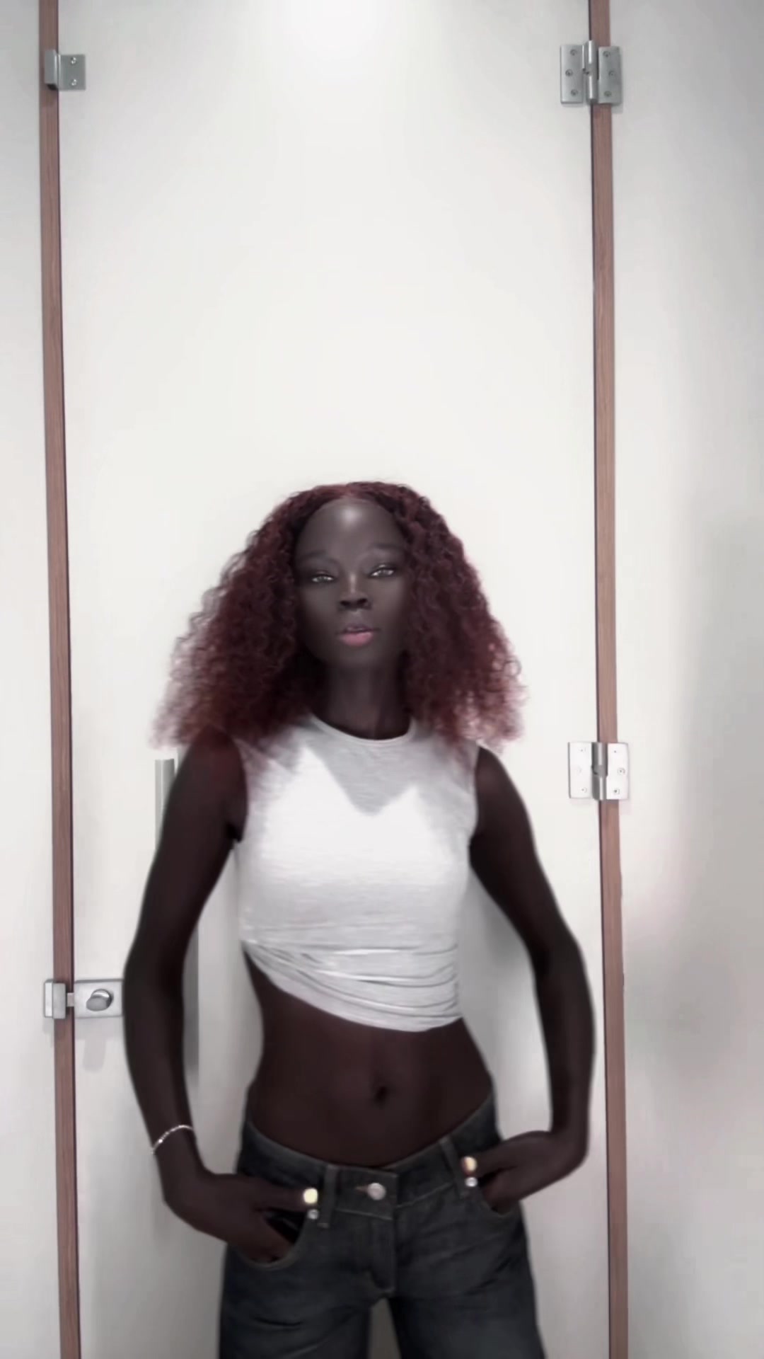 TikTok post by @florence_baitio for Cotton On. Caption reads: You look good in jeans @COTTON ON....