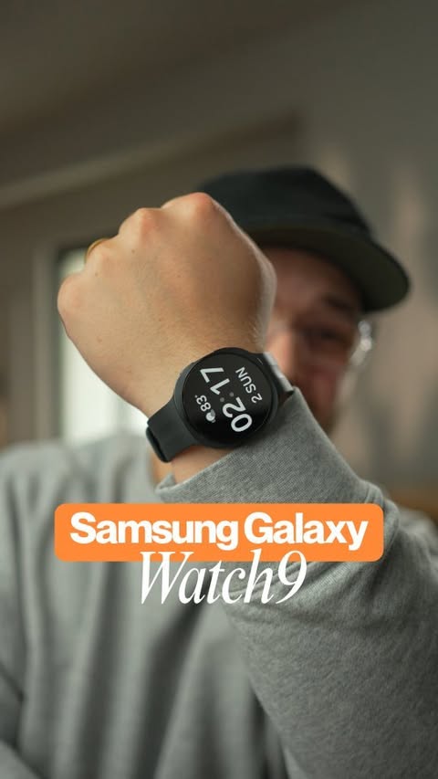 Instagram post by @imparkerburton for Best Buy. Caption reads: [...] Watch9 is here and it’s now available....