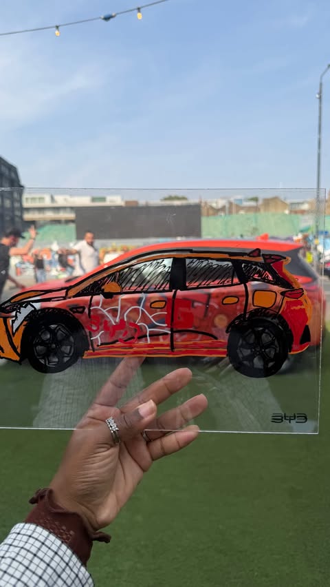 Instagram post by @mrsyaziiyy for BYD. Caption reads: One of my favourite electric car brands @byd.uk....