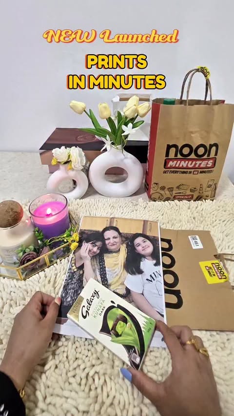 Instagram post by @blog_by_madi for Noon. Caption reads: Guys, Noon just launched something so exciting....