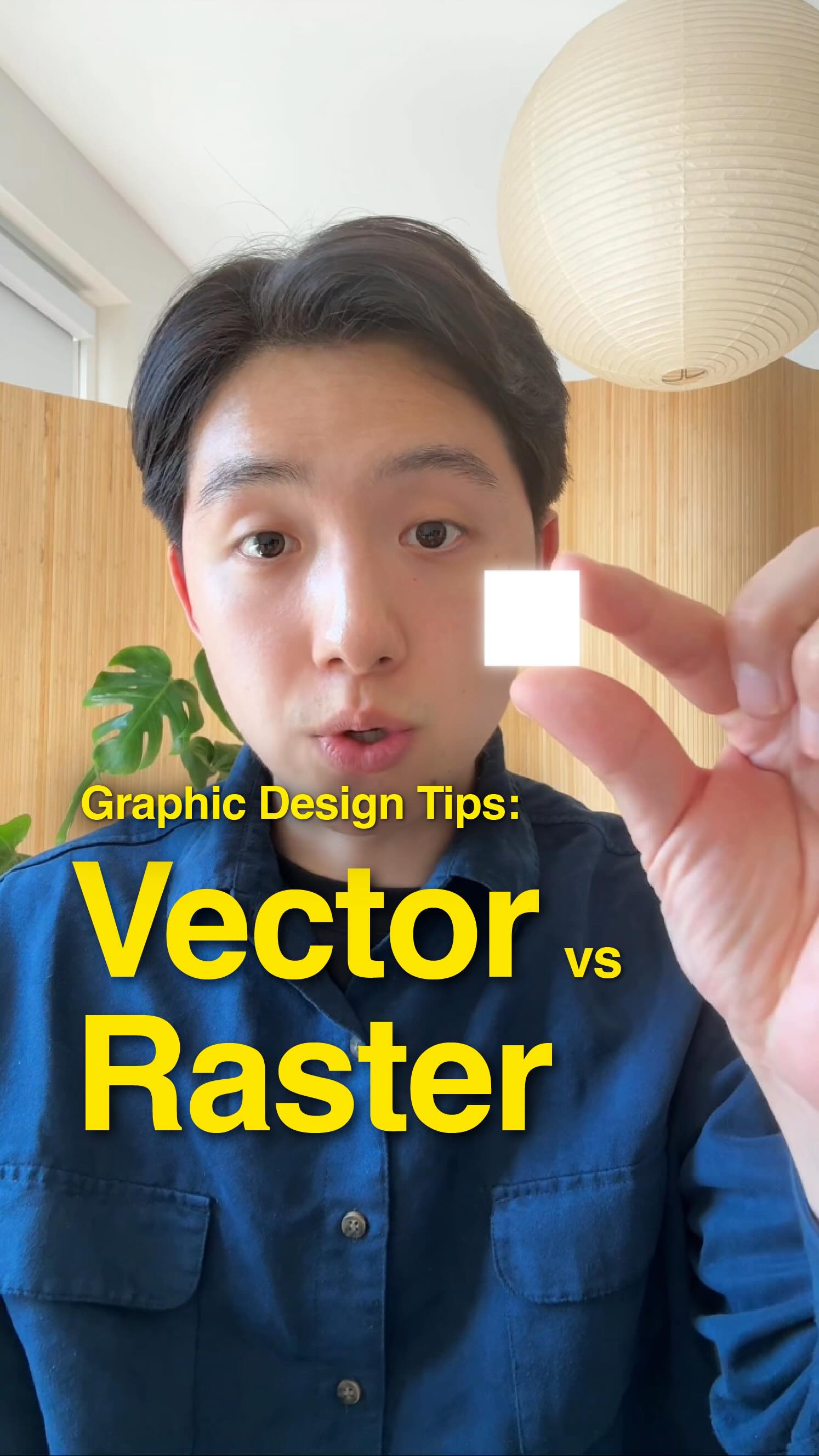 Instagram post by @cho_co_pie for Kittl. Caption reads: Graphic Design Tips: Vector vs Raster 🤩

📌....