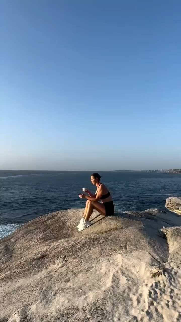 Instagram post by @bronte_campbell for Sukin Natural Skincare. Caption reads: My mornings are a little different now I’m not....