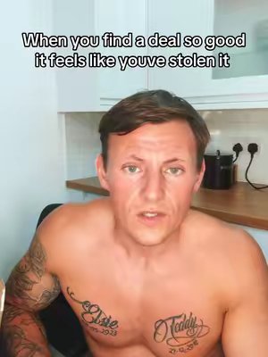 TikTok post by @dylsgains for Applied Nutrition. Caption reads: [...] are UNBELIEVABLE BARGAINS! 💰 @Applied....