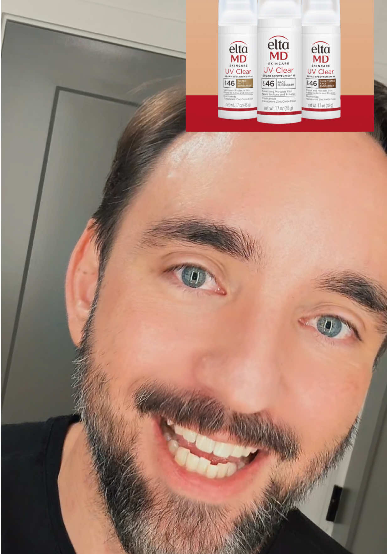 TikTok post by @glp_guru for EltaMD. Caption reads: @EltaMD Skin Care #skincare #health [...].