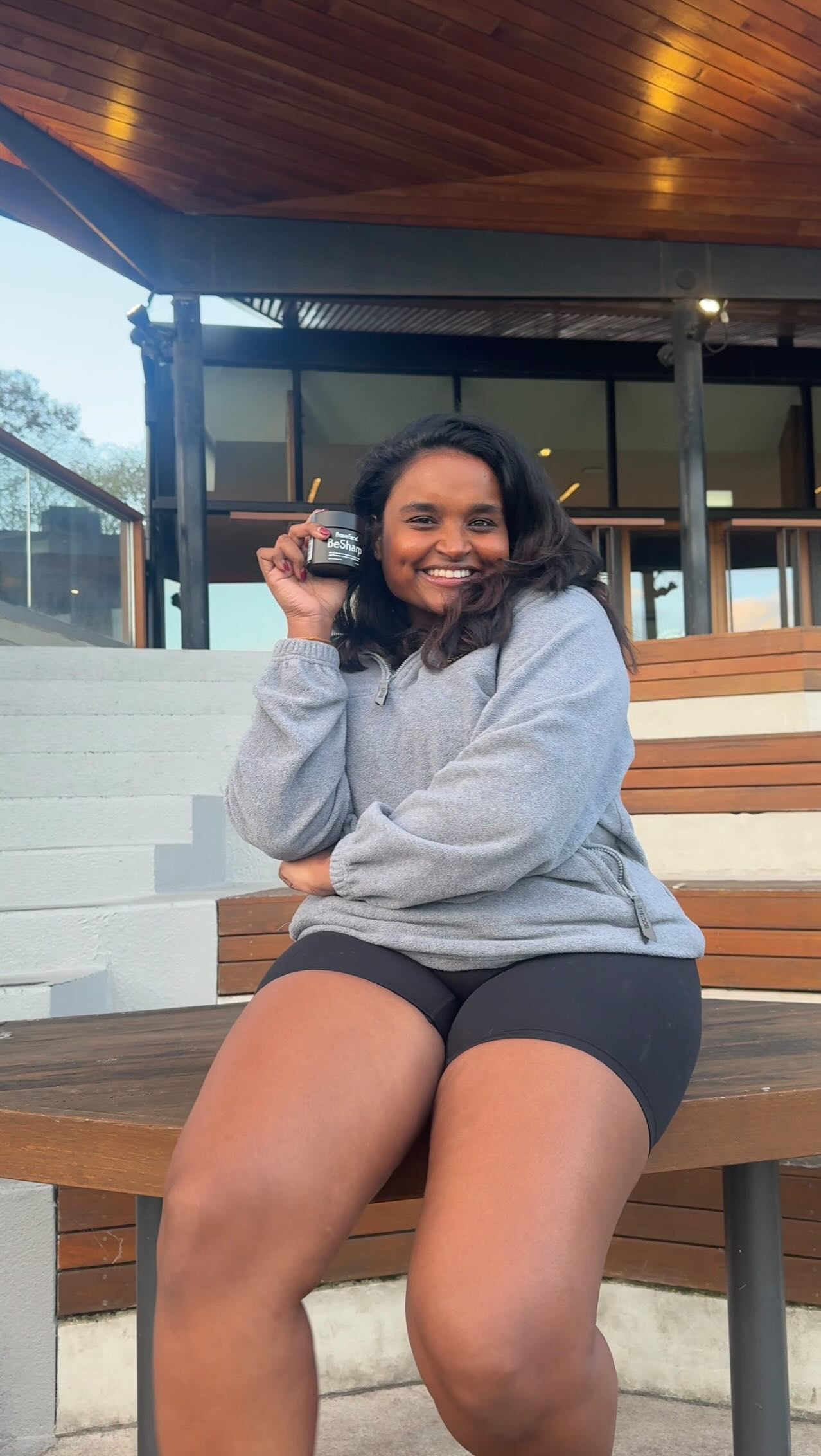 Instagram post by @devnivihara_ for BraveFace. Caption reads: Overcommitted, or building a multi-dimensional,....