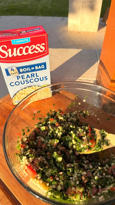 Instagram post by @recipebylayla for Success Rice. Caption reads: [...] the recipe! Ingredients: -1 bag of....