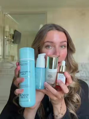 TikTok post by @alexafieldd for Sunday Riley
