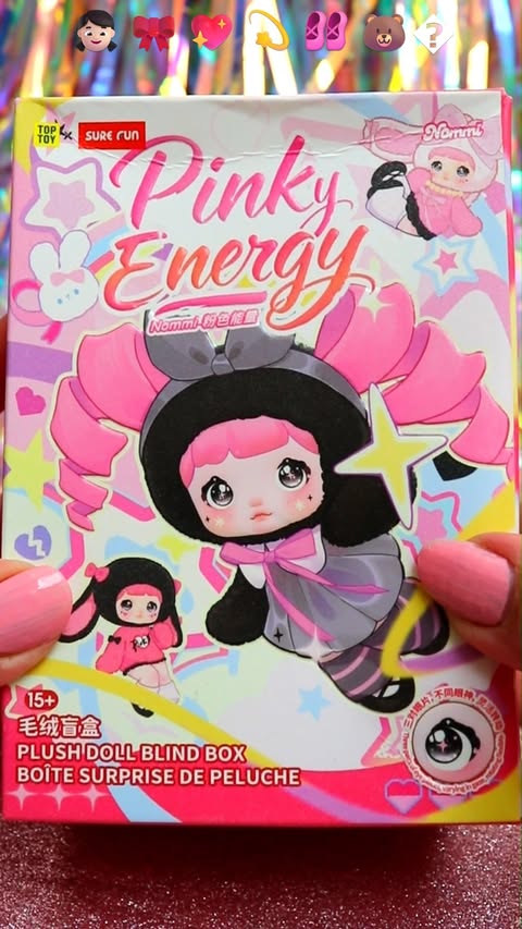 Instagram post by @collectcuteofficial for TOP TOY. Caption reads: [...] Energy Blind Box 😍 Thank you so much....
