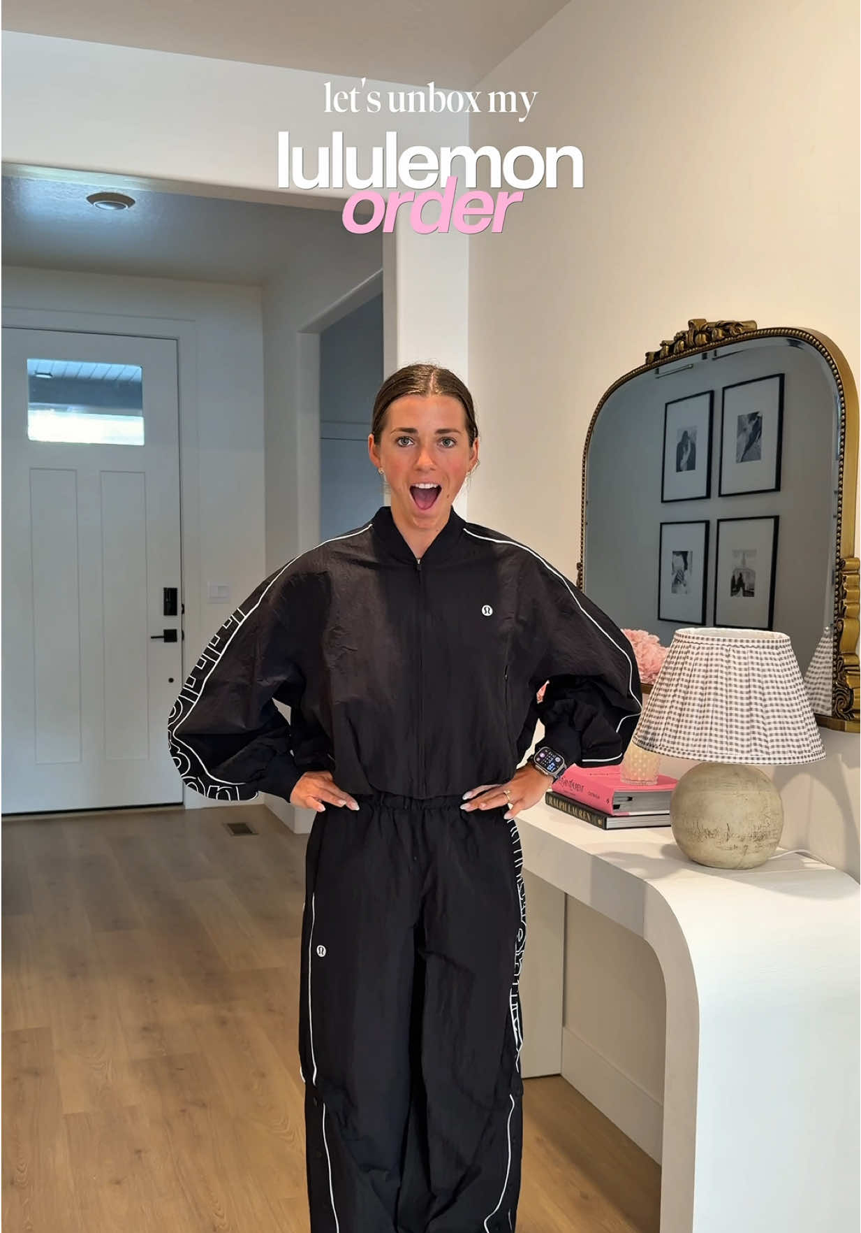 TikTok post by @isabellejensennn for lululemon. Caption reads: somehow @lululemon ‘s new arrivals just keep....