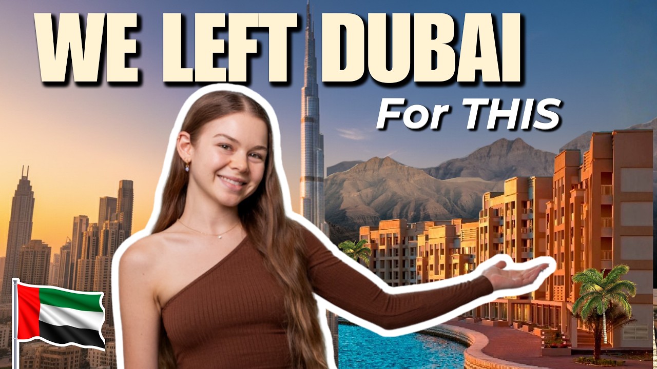 YouTube post by @Amanda_kingxx for ClassPass. Caption reads: Why we left DUBAI for another EMIRATE 🇦🇪.