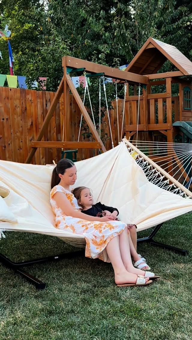 Instagram post by @anastasiiaa_c for SUNCREAT OUTDOOR. Caption reads: My little cozy corner ☀️🌿 . . . #relaxtogether....