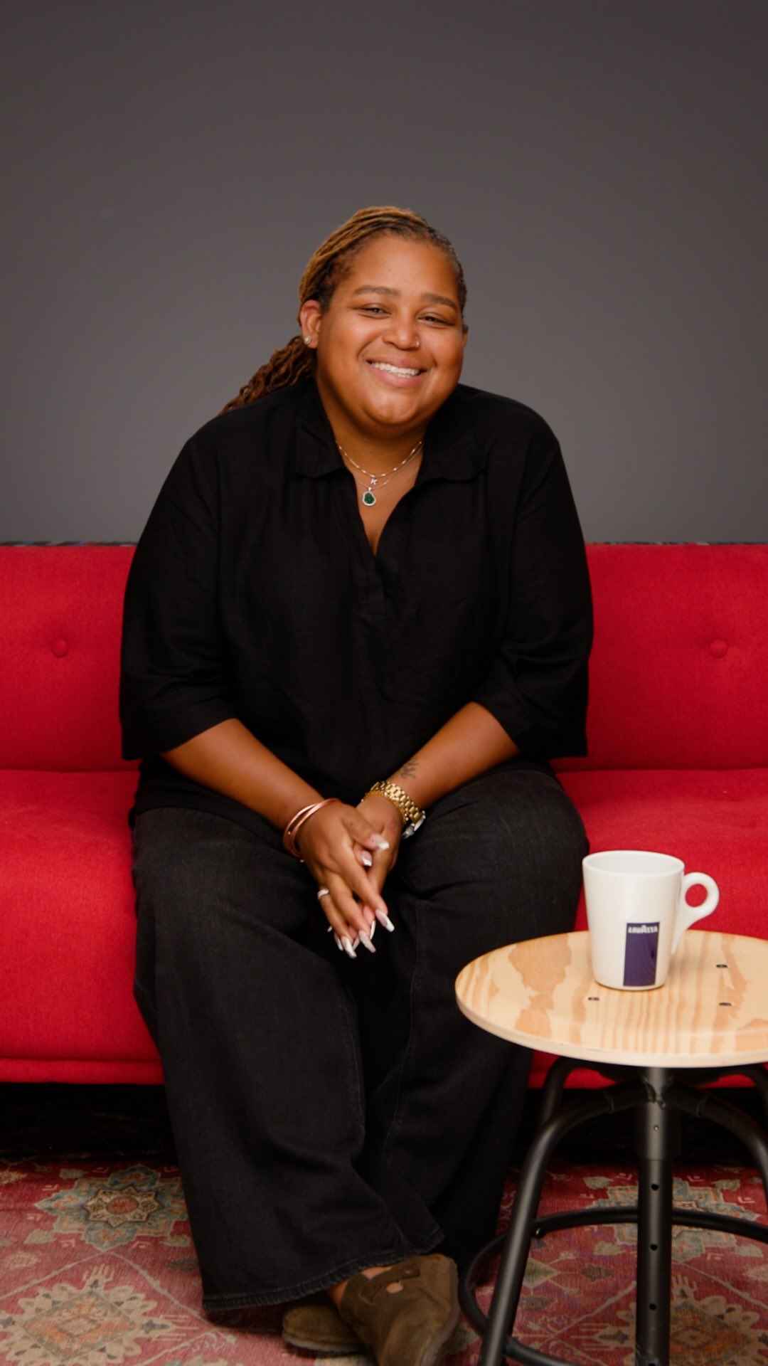 Instagram post by @directedbykells for Lavazza. Caption reads: “It was great to see the path in front of....