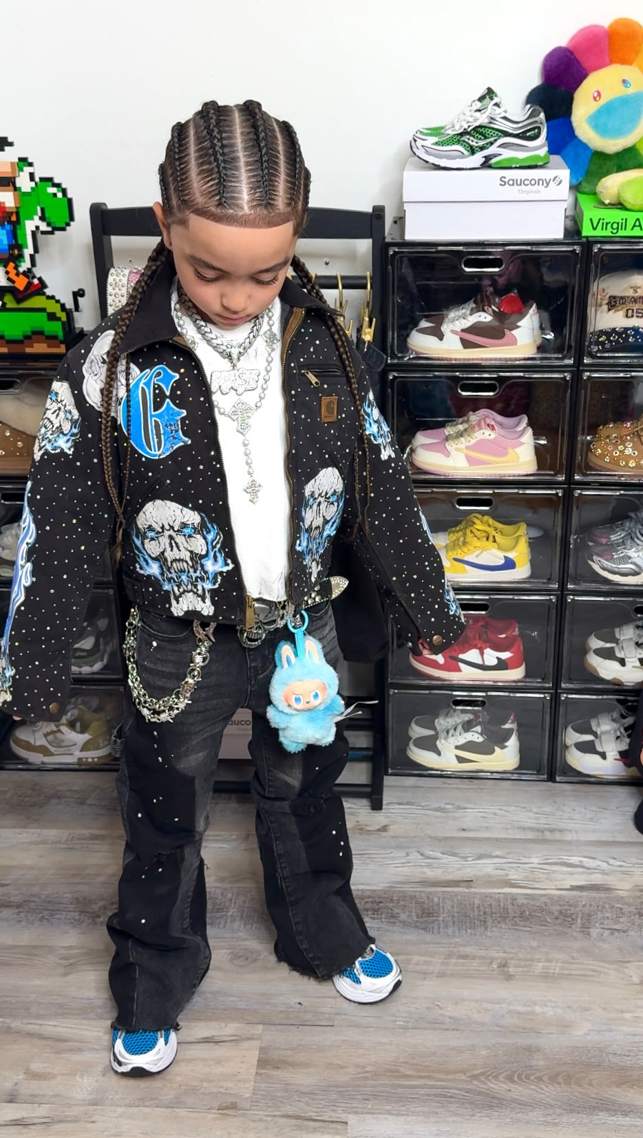 Instagram post by @masons.world_ for NovaKIDS. Caption reads: [...] water on me might drown ‘em
@NovaKids....