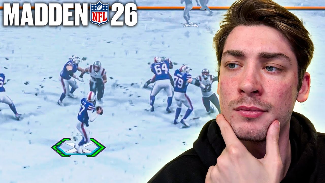 YouTube post by @Bengal for Underdog Fantasy. Caption reads: I Played Madden 26 Early....