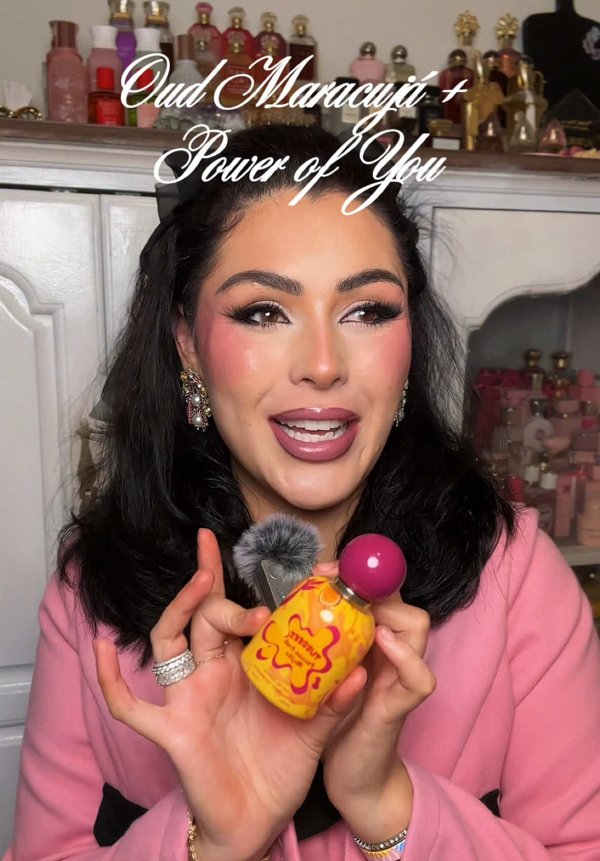TikTok post by @maytexmyers for OudLash. Caption reads: [...] and extremely affordable gem!!! @Oudlash....