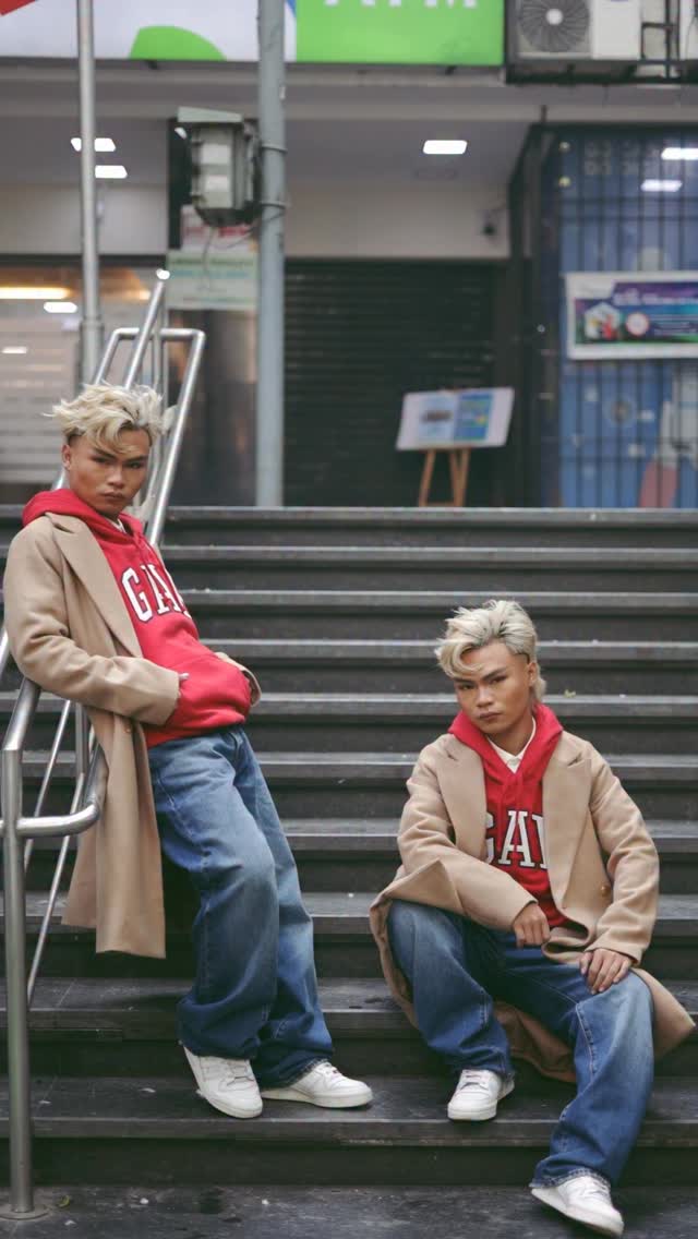 Instagram post by @a_g_o_u for Gap Inc.. Caption reads: One iconic hoodie. Endless ways to wear it. The....