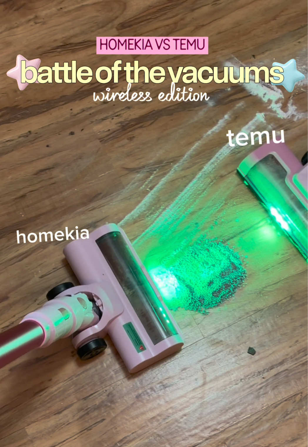TikTok post by @hurrrricanehannah for Homeika. Caption reads: [...] what do you mean no cords!? thank yaaa....