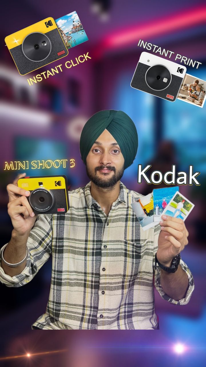 Instagram post by @thesahilblogs for Kodak Photo Printer. Caption reads: Snap it. Print it. Love it.

Say hello to the....