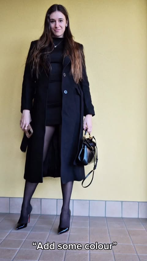 Instagram post by @elisa_santinon for Christian Louboutin. Caption reads: “Black is boring, add some colour”.