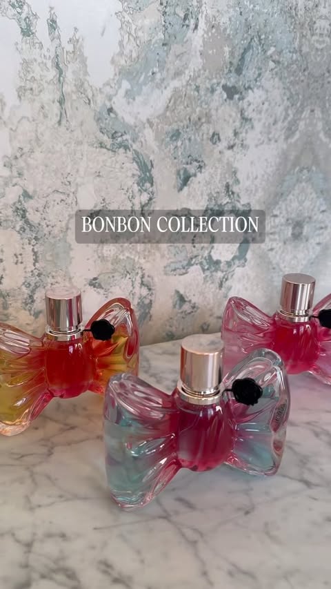 Instagram post by @sarahdorothylittle for Viktor&Rolf Fragrances. Caption reads: My new summer go to scents: NEW BonBon Collection....