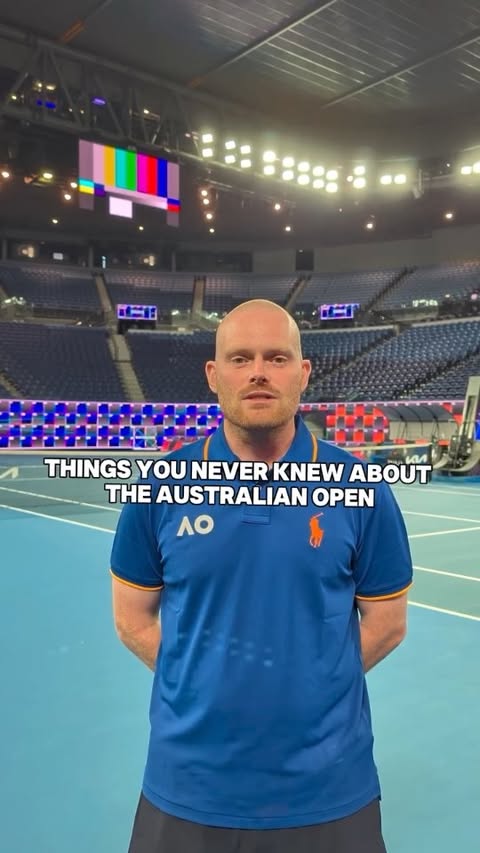 Instagram post by @deakinuniversity for Australian Open. Caption reads: It takes a team effort to bring together the Happy....