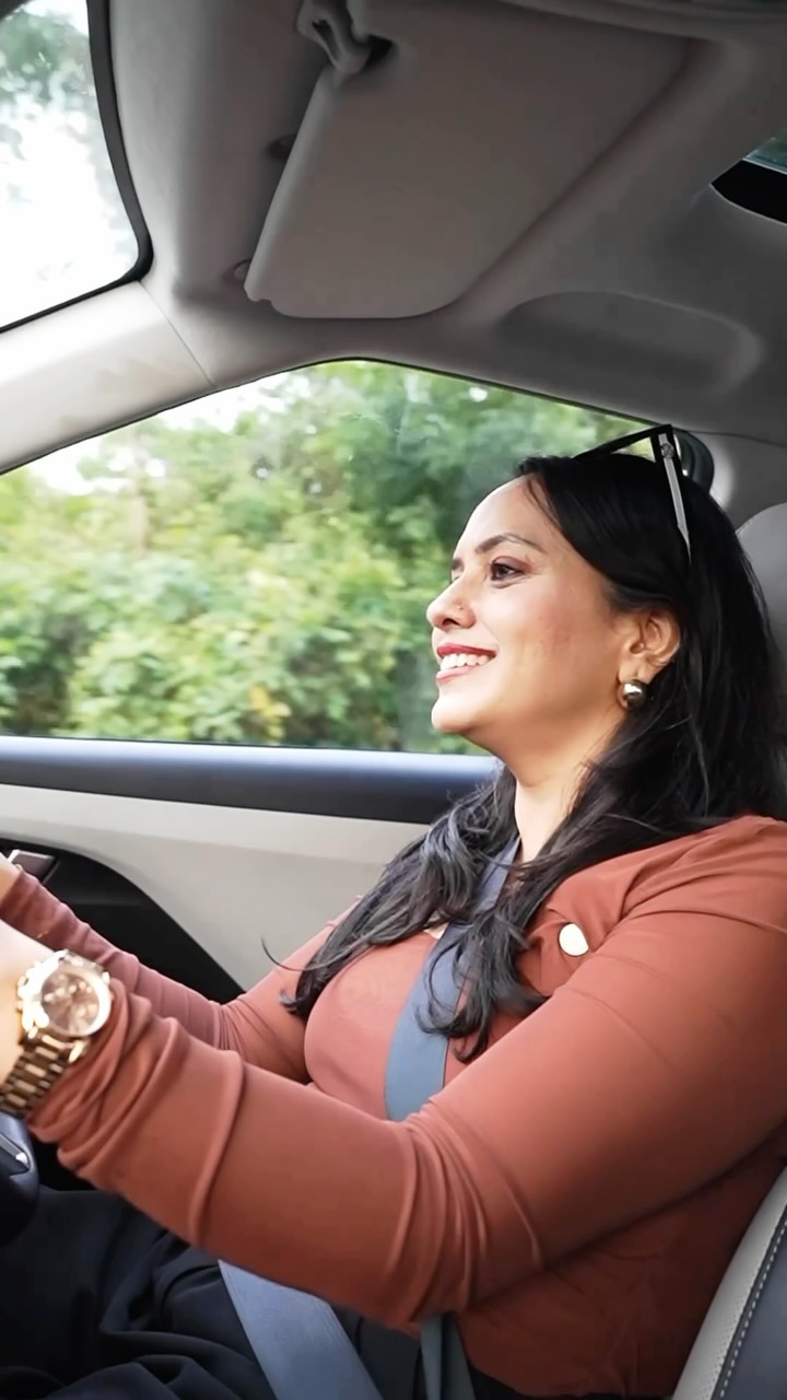 Instagram post by @shagunsharmaofficially for Hyundai India. Caption reads: After 19 creators and countless memories, it’s my....