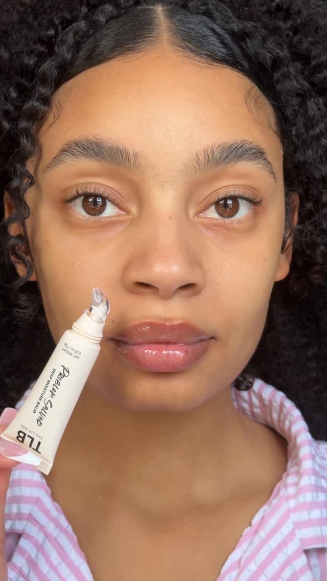 Instagram post by @brooklynnmccray for The Lip Bar. Caption reads: The NEW @thelipbar Problem Salved Moisture Balm is....