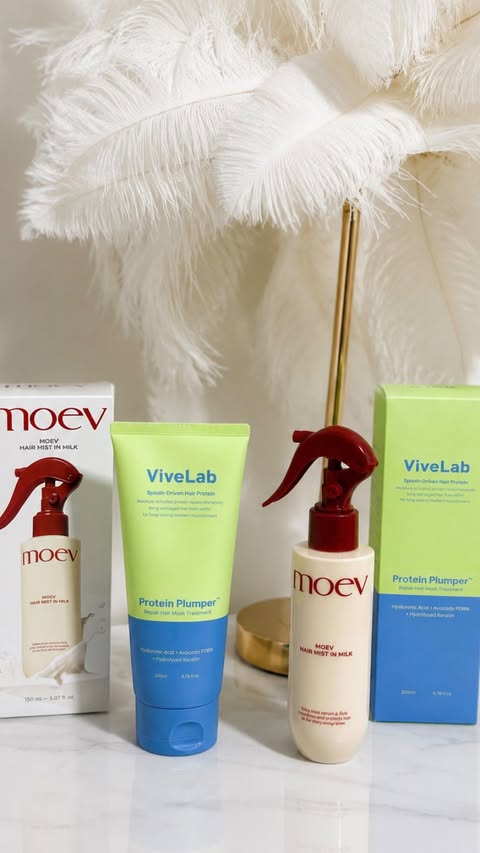Instagram post by @alen_ona2017 for MOEV. Caption reads: [...] routine with the synergy of ViveLab and....