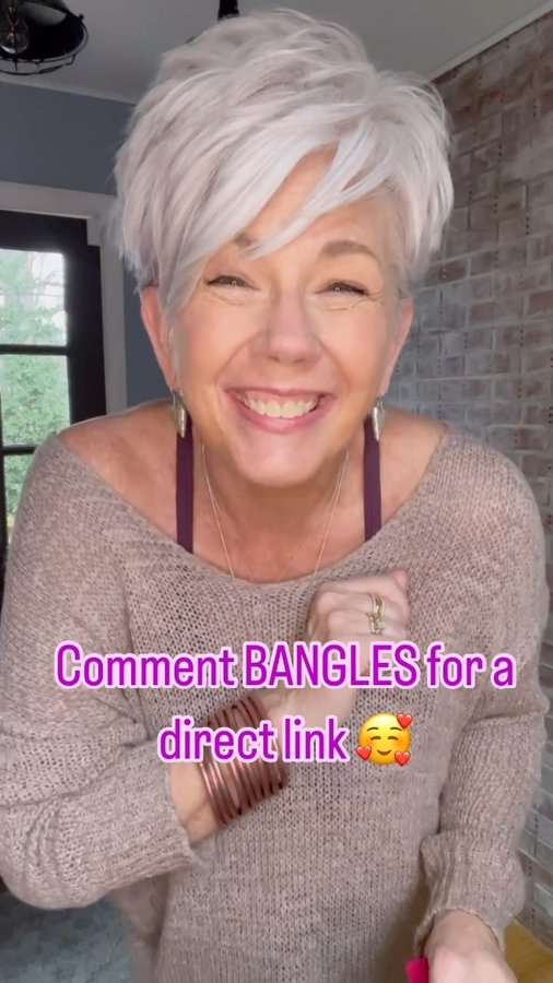 Instagram post by @marcy_jo_ for BuDhaGirl. Caption reads: 😊 I’m so obsessed with these bangles! You will....