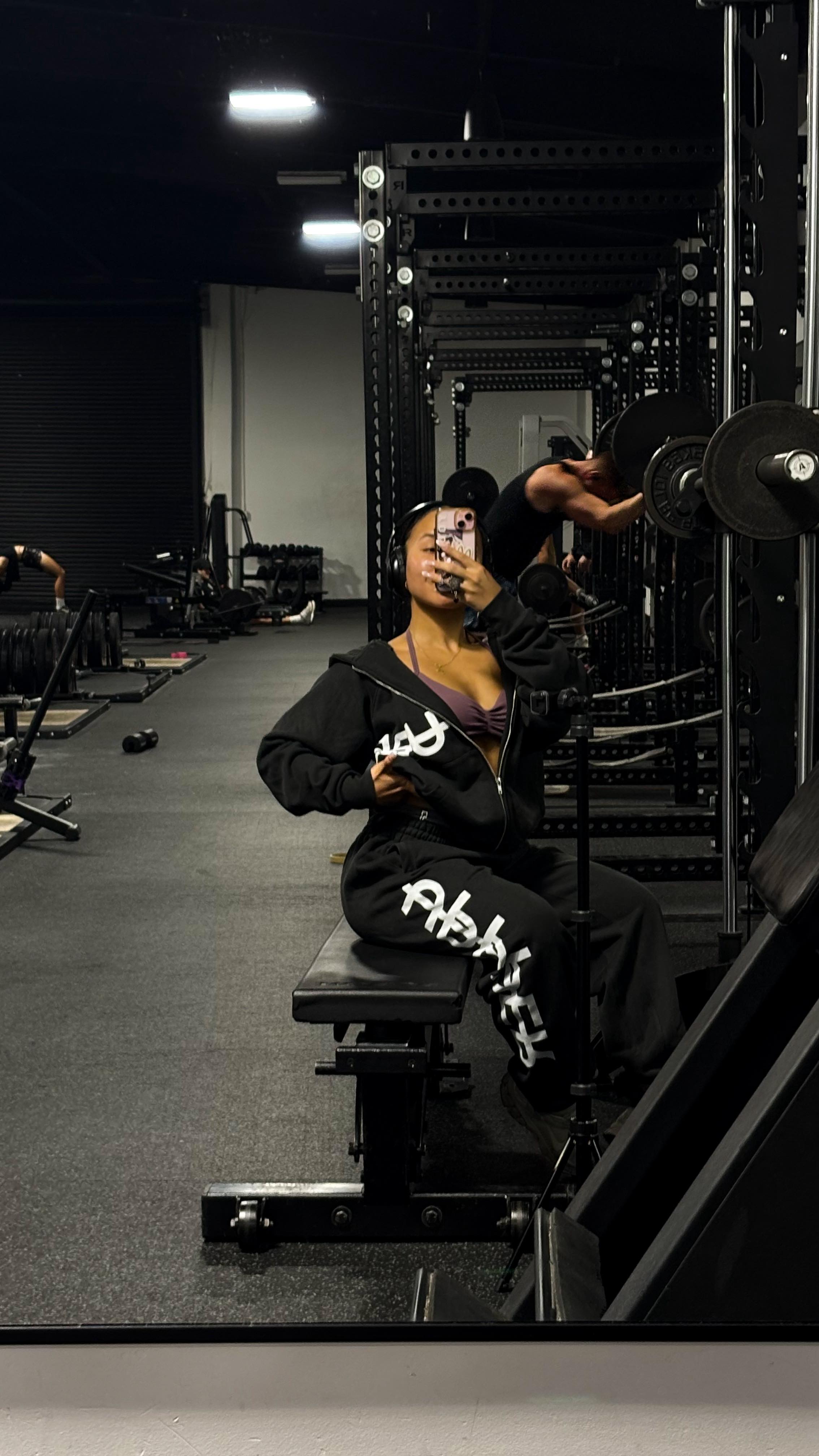 Instagram post by @bbrisayrath for UPPPER. Caption reads: [...] so proud of my self for showing up....