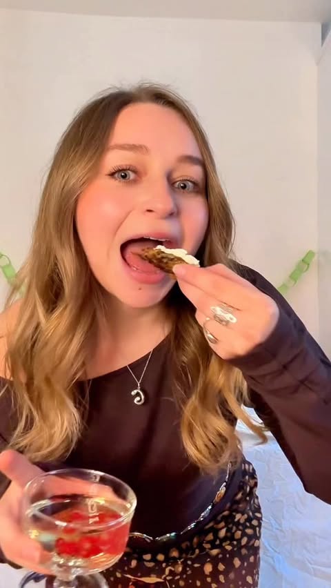 Instagram post by @gemtakesfoodpics for Zyliss. Caption reads: Whipped feta topped courgette & potato fritters....