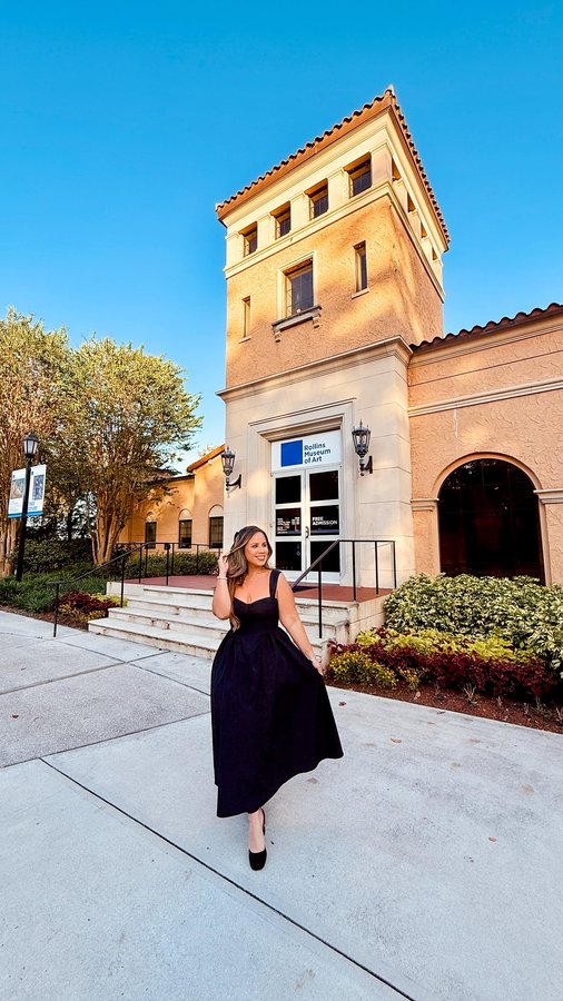 Instagram post by @glamvacayinsider for Visit Orlando. Caption reads: 🎨Slow down and let art speak to you…
✨ From....