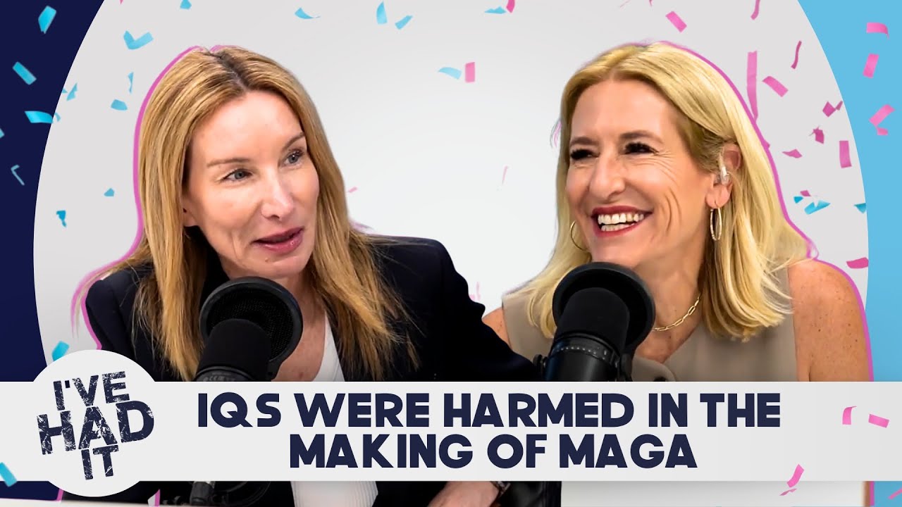 YouTube post by @ivehaditpodcast for Earth Breeze. Caption reads: IQs Were Harmed in the Making of MAGA.