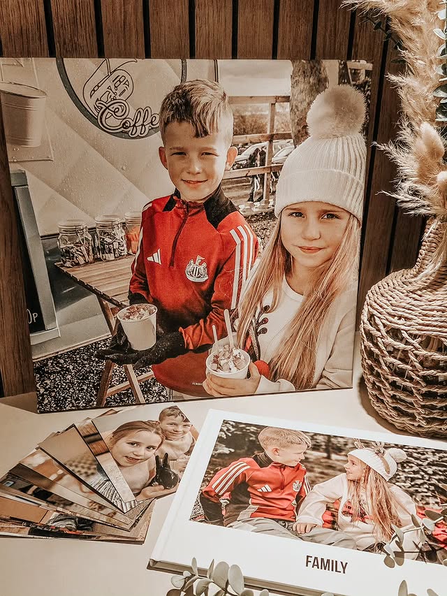 Instagram post by @sophia_and_williams_world for Photobox. Caption reads: PHOTOBOX ad . Mothers day gift ideas ..... it has....