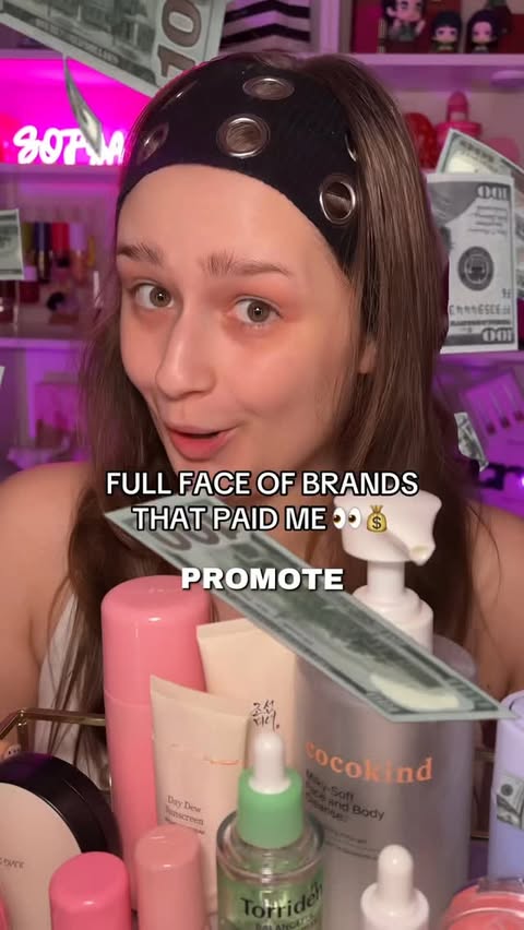 Instagram post by @_leaveitblank for Bubble. Caption reads: [...] #grwm #getreadywithme #makeup @cocokind....