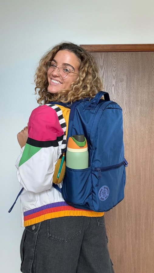 Instagram post by @drewrjarvis for Baboon To The Moon. Caption reads: @baboontothemoon has my favorite backpack to help....